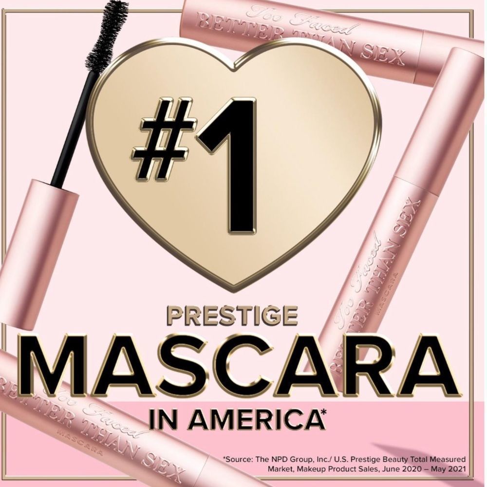 $6❤️🔥 LAST 1! Too Faced Better Than Sex Mascara BLACK 👁 NEW Best Mascara Ever! - Picture 3 of 9